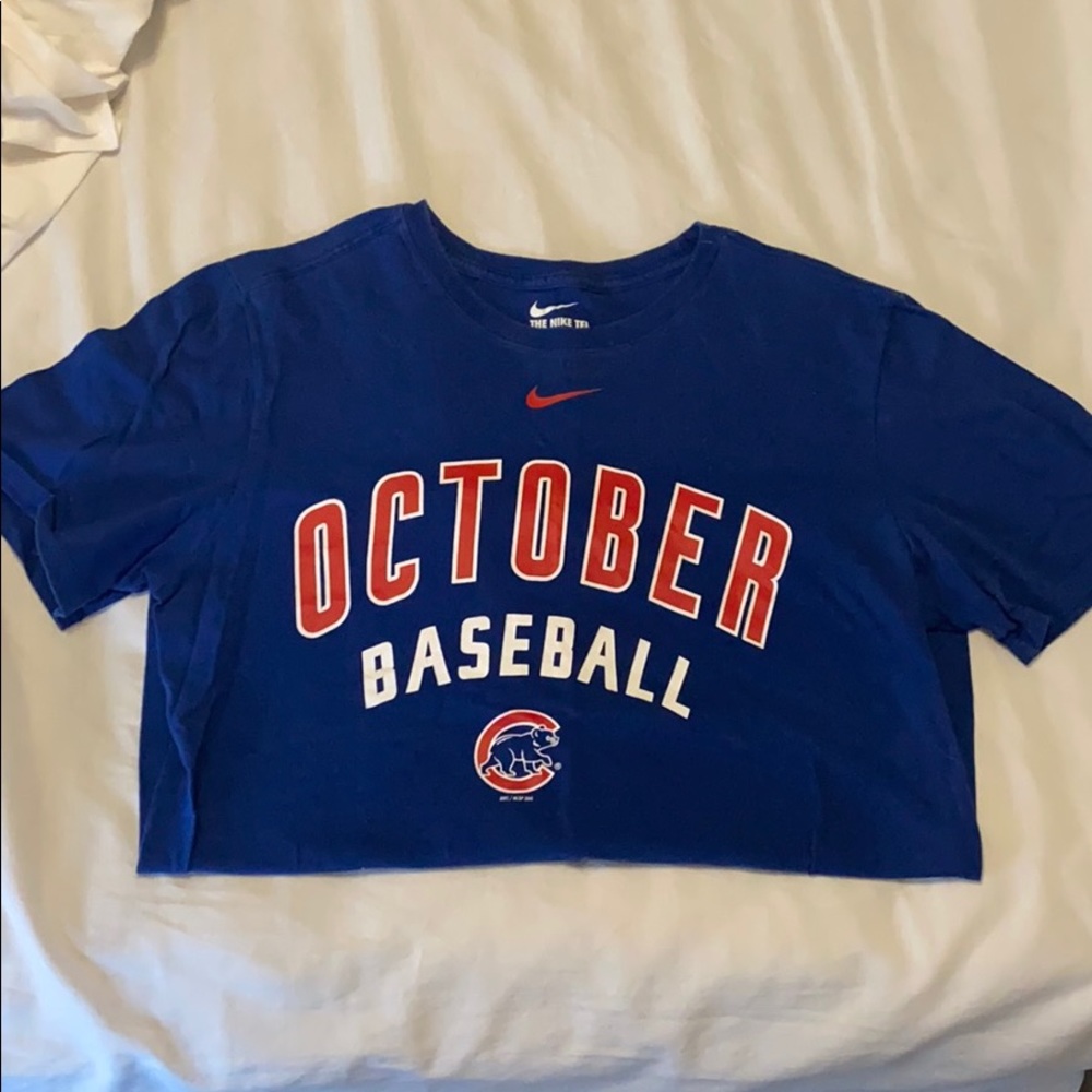 Nike October Baseball Cubs Shirt